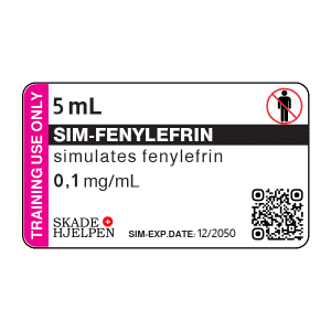 Fenylefrin 0,1mg Label